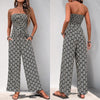 Vienna™ | Stropfri bohemisk jumpsuit med blomsterprint