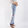 Daisy | Stilfulde Vintage-Jeans med florale detaljer