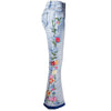 Daisy | Stilfulde Vintage-Jeans med florale detaljer