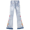 Daisy | Stilfulde Vintage-Jeans med florale detaljer