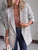 Laura | Moderigtig blazer i ternet design - Norado