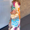 Calista | Elegant Kjole med Dyreprint