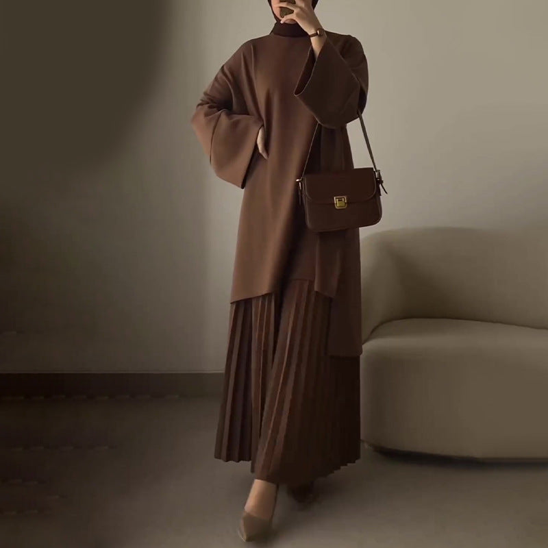 Maurinne | Feminint Outfitsæt med Efterårsdesign