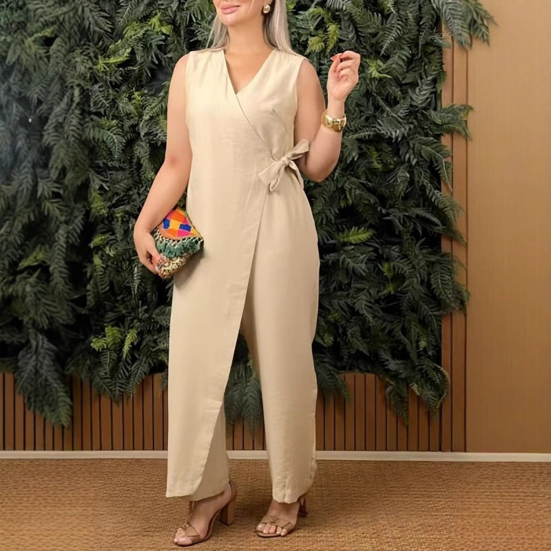 Lylah™ | Farverig, afslappet jumpsuit til damer