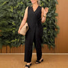 Lylah™ | Farverig, afslappet jumpsuit til damer
